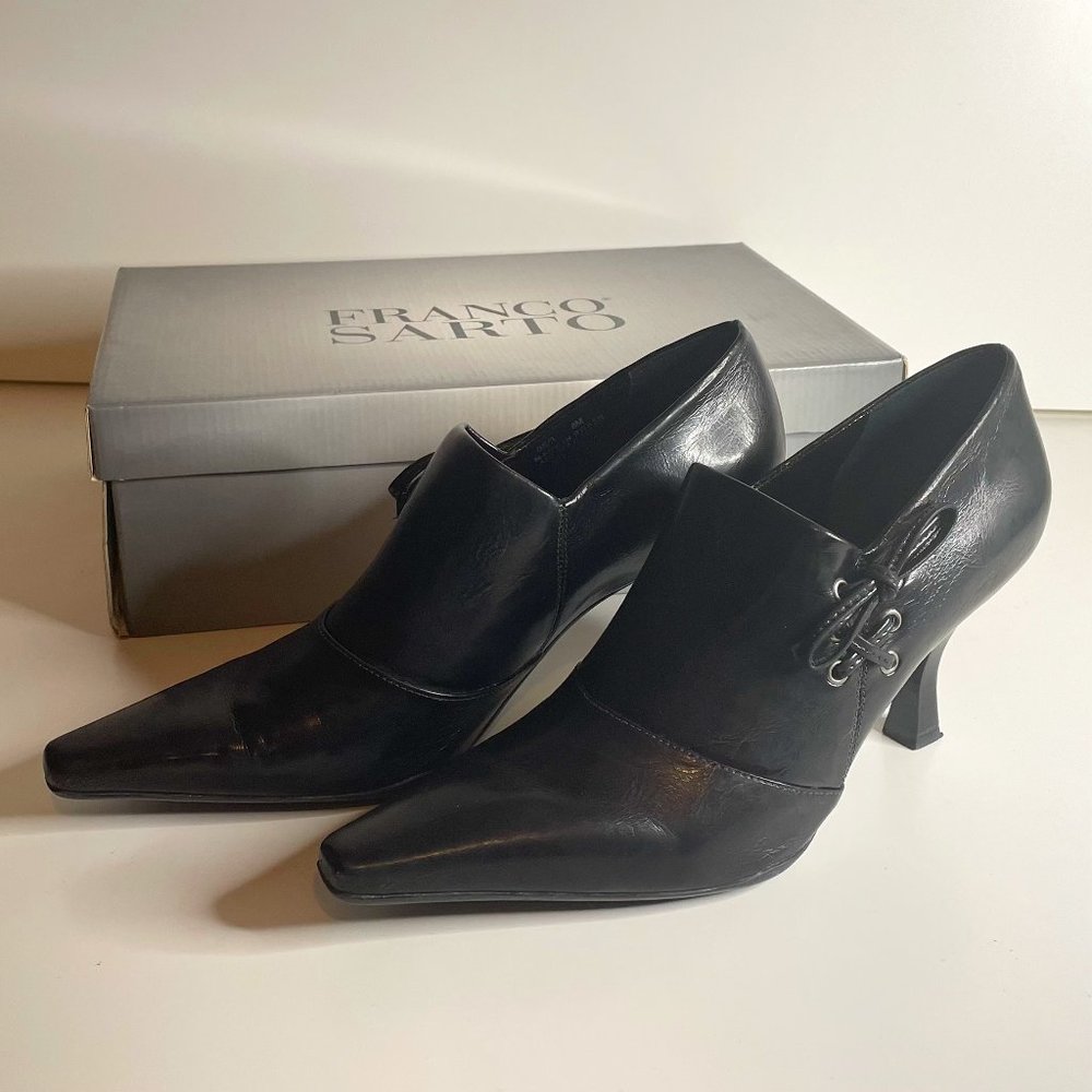 Franco Sarto LaDonna Black Ankle Boots